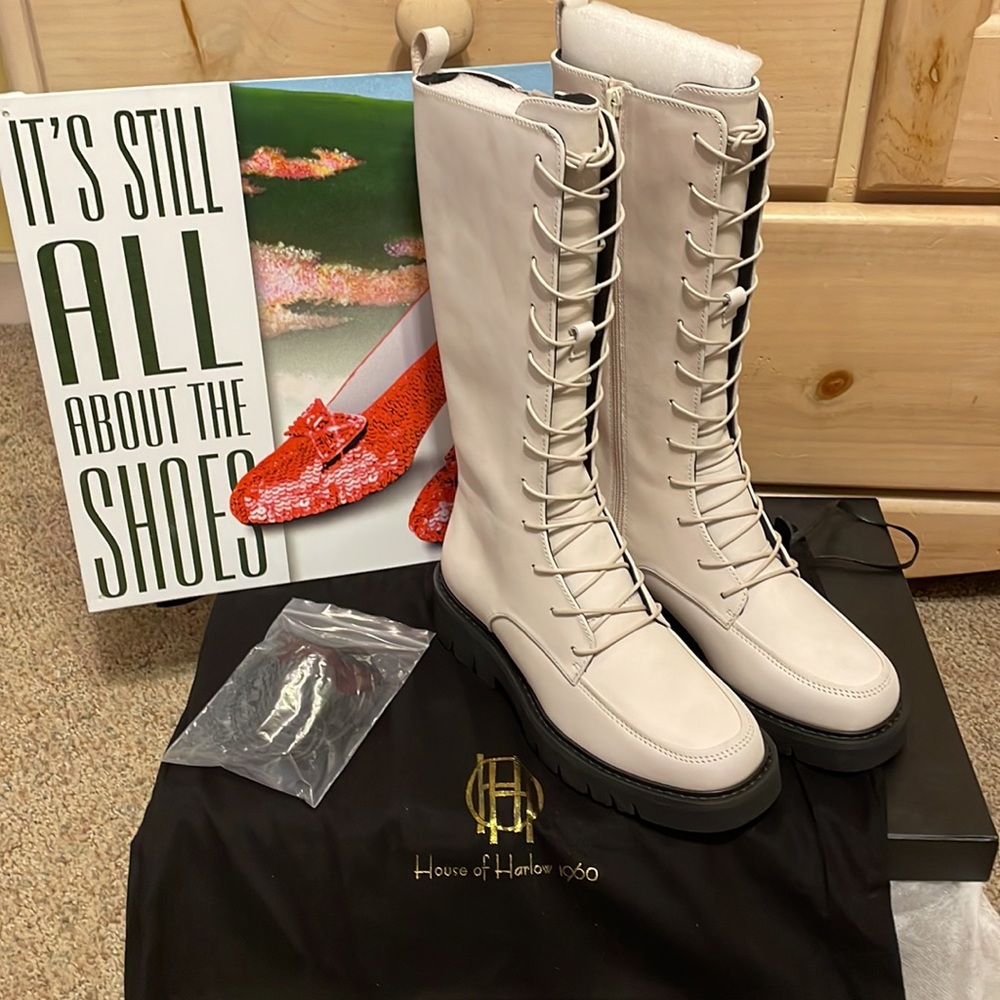🆒 House of Harlow Paxton  Lace up Boots